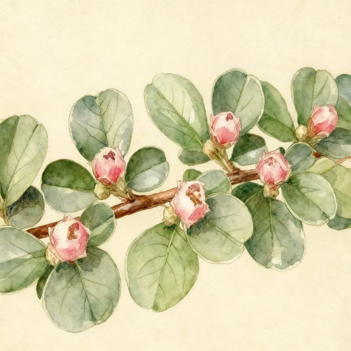 Rock cotoneaster (Cotoneaster horizontalis 'Robusta')