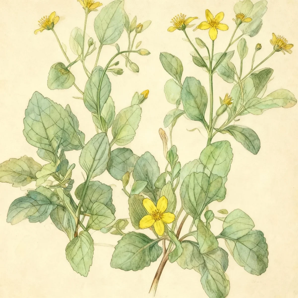 Goldenstar (Chrysogonum virginianum 'Allen Bush')