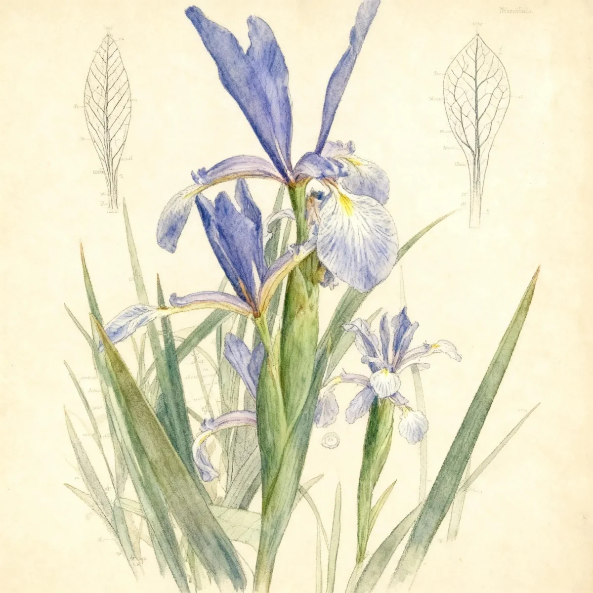 Spuria iris (Iris 'Adriatic Blue')