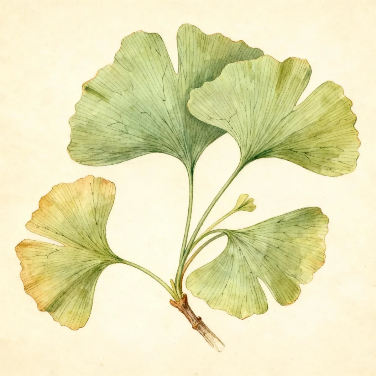Maidenhair tree (Ginkgo biloba 'Fastigiata')