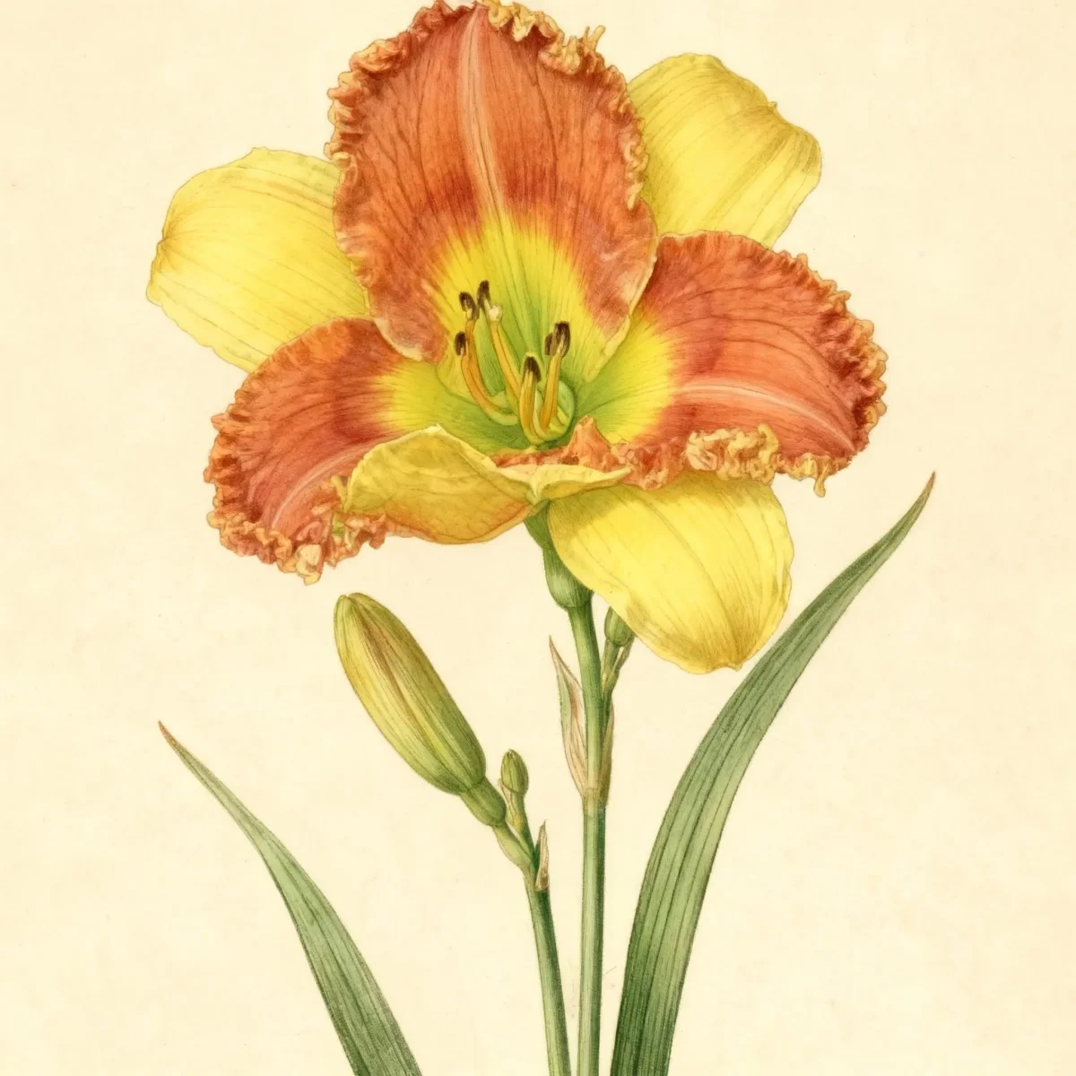 Tetraploid daylily