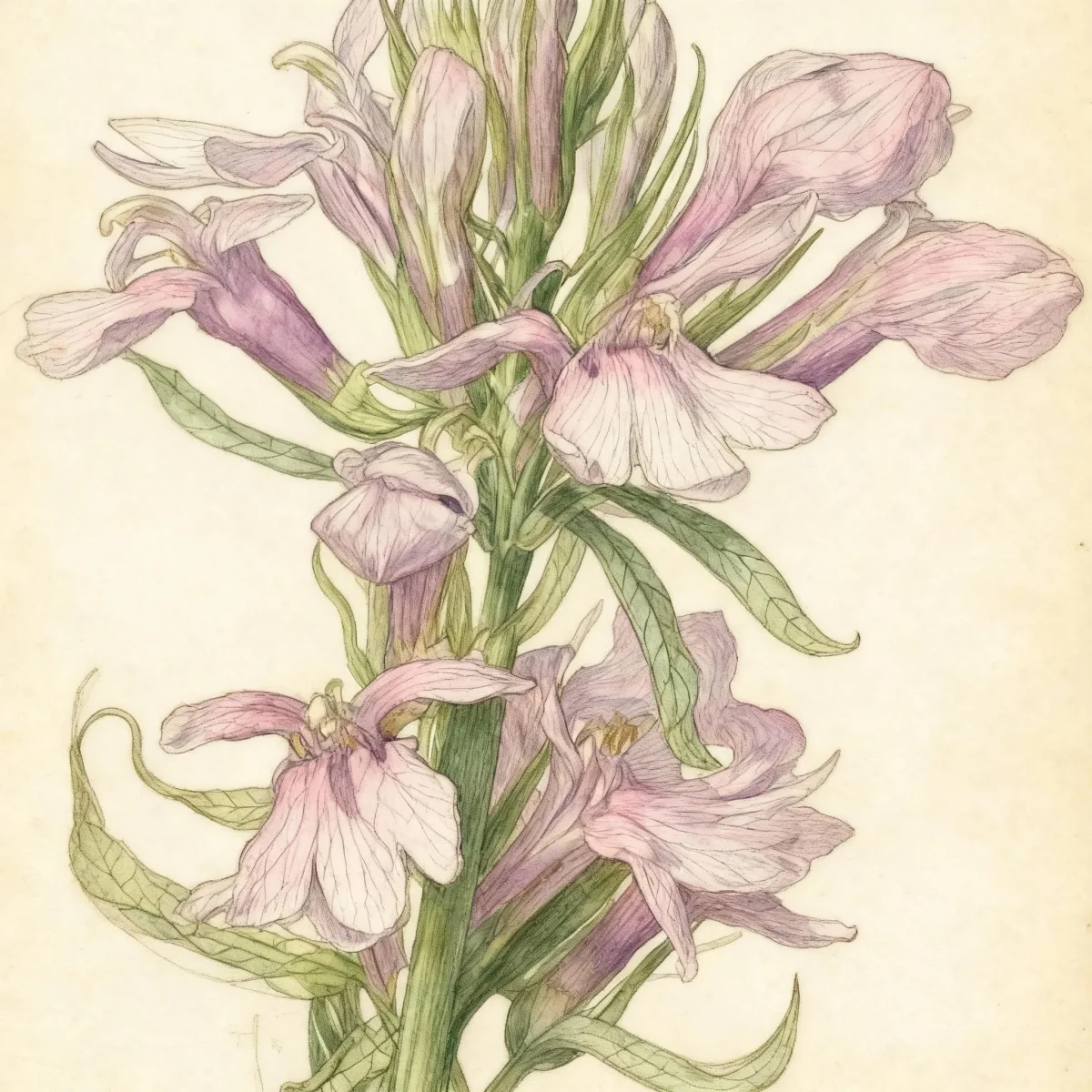 Cardinal flower (Lobelia 'Cotton Candy')