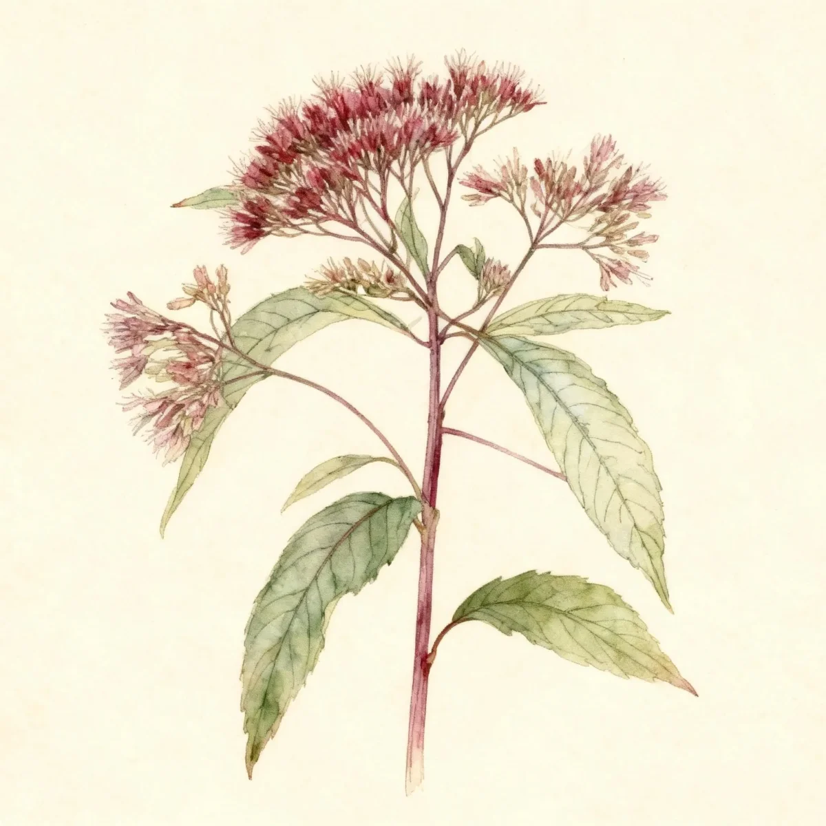 Joe Pye weed (Eutrochium purpureum 'Little Red')