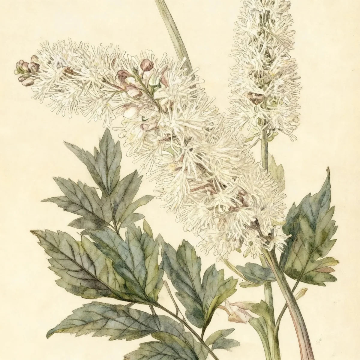 Bugbane (Actaea simplex (Atropurpurea Group) 'Brunette')