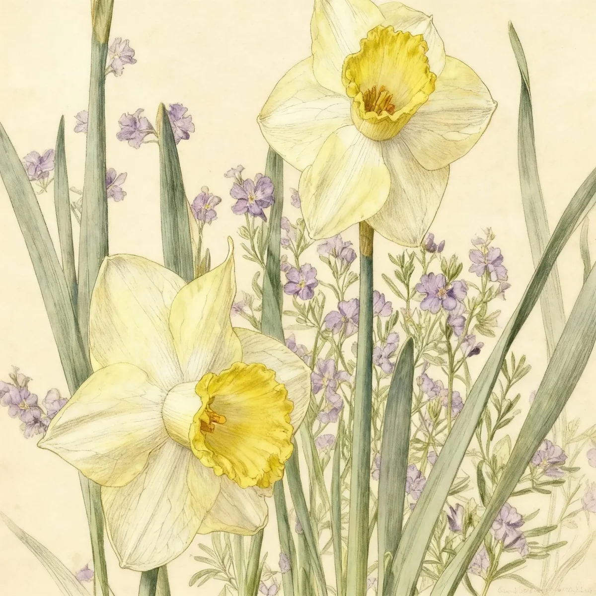Cyclamineus daffodil