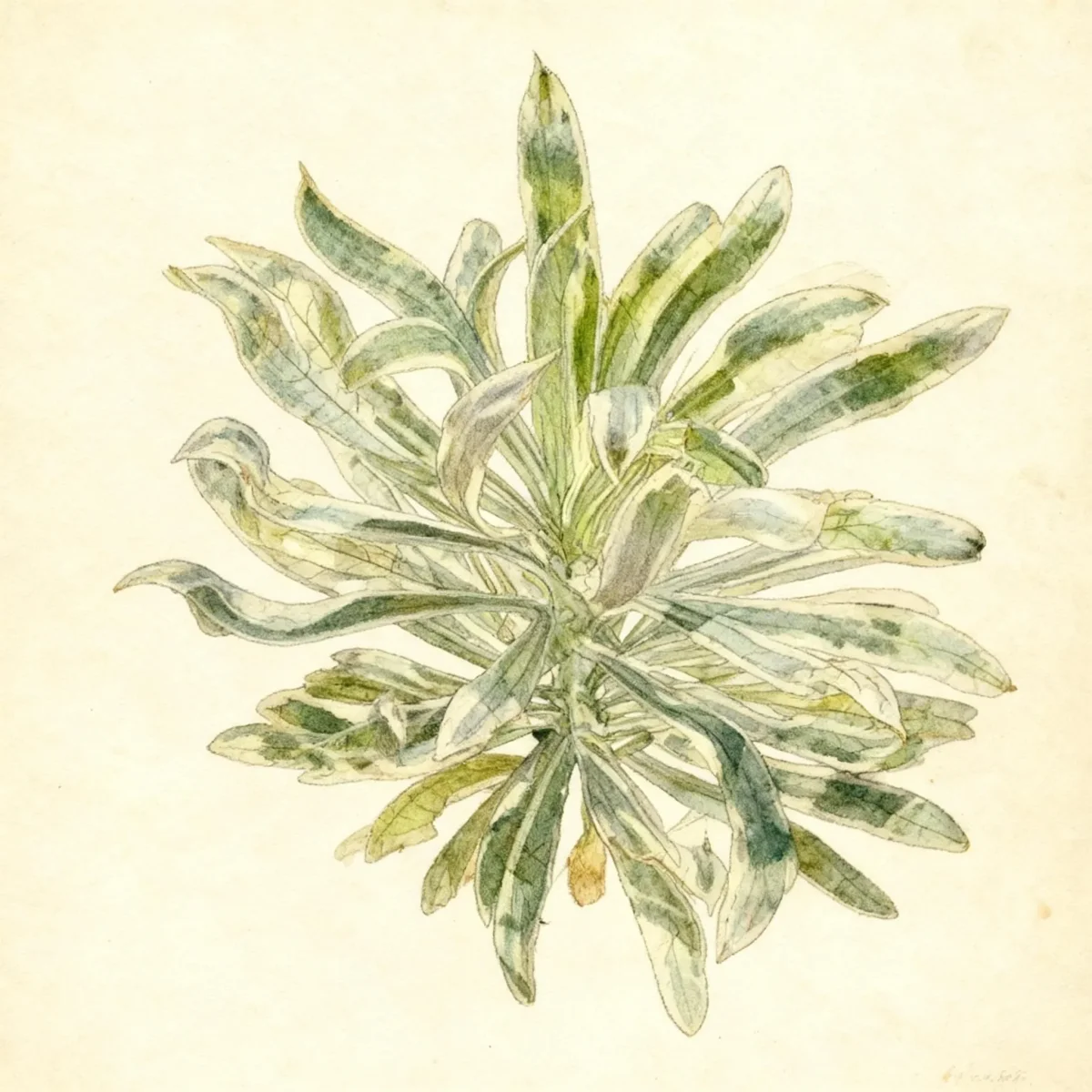 Spurge (Euphorbia characias 'Tasmanian Tiger')