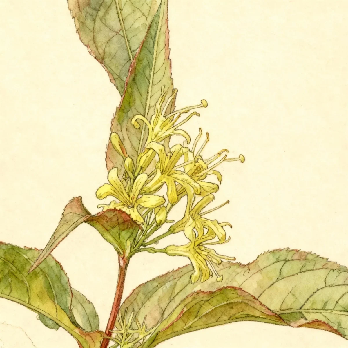 Dwarf bush-honeysuckle (Diervilla 'Copper')