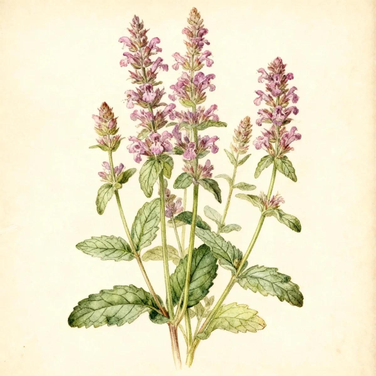 Betony (Stachys officinalis 'Hummelo')