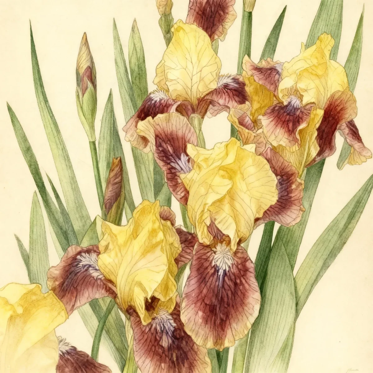 Standard dwarf bearded iris