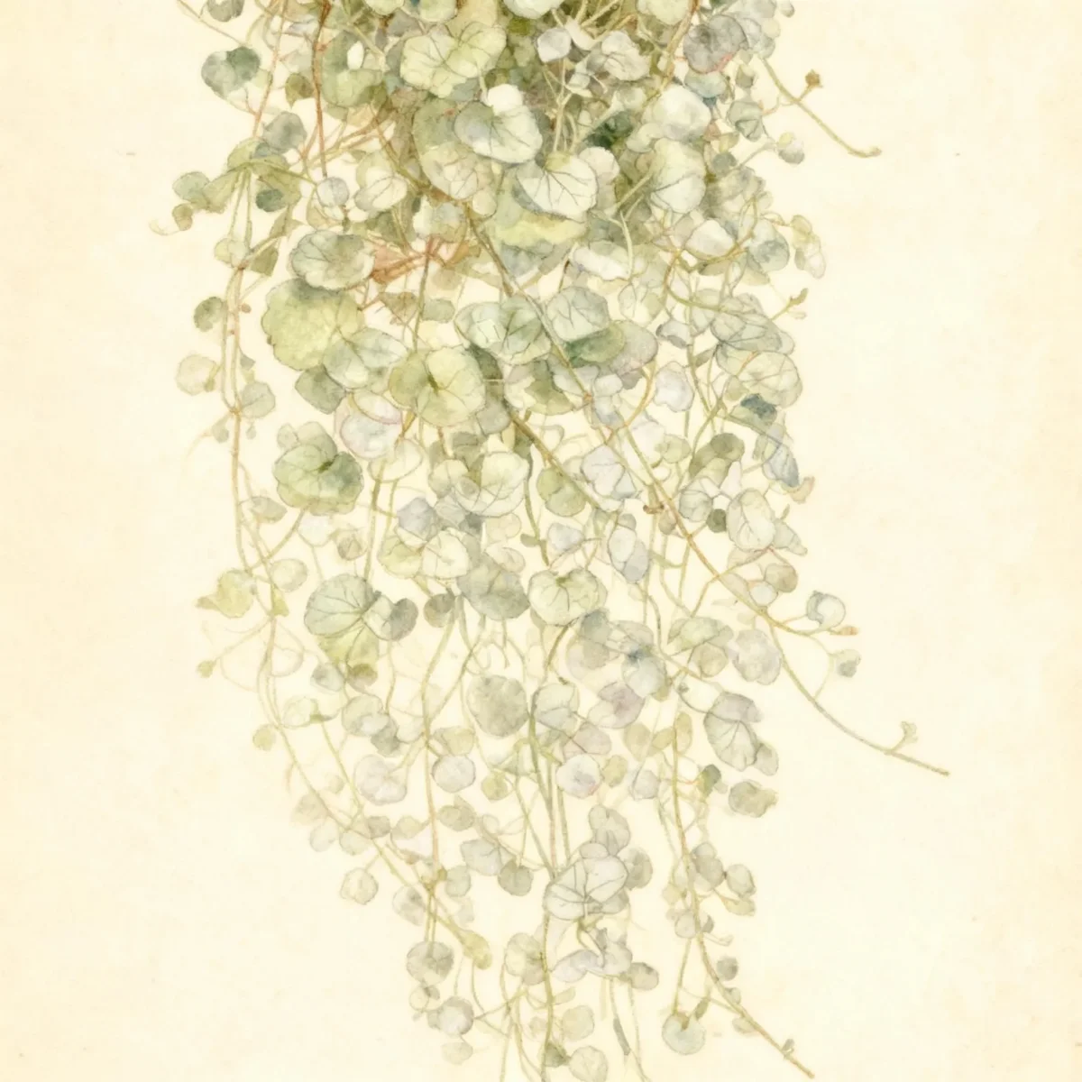 Silver ponysfoot (Dichondra argentea 'Silver Falls')