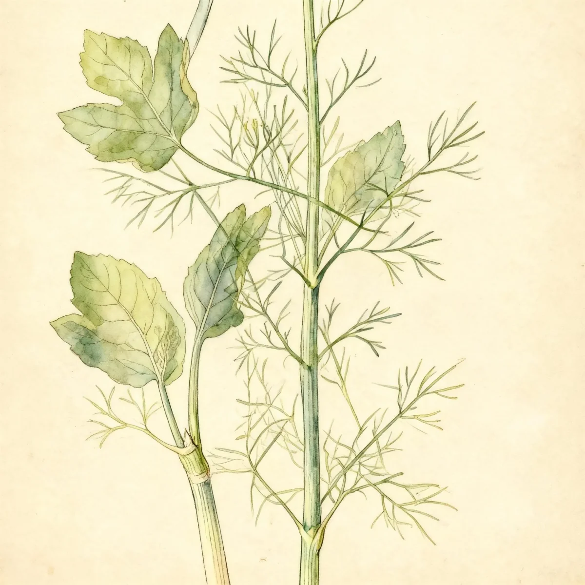 Fennel (Foeniculum vulgare 'Smokey')