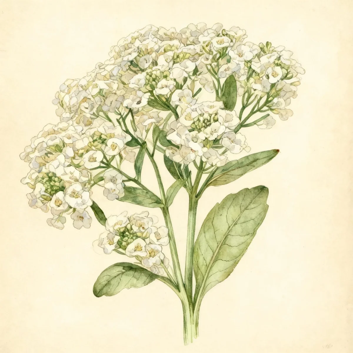 Sweet alyssum (Lobularia maritima 'Snow Crystals')