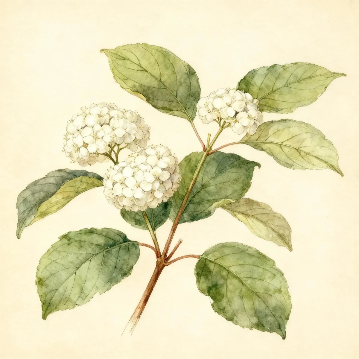 Koreanspice viburnum (Viburnum × carlcephalum 'Cayuga')