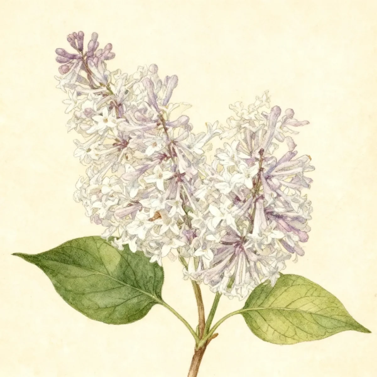 Manchurian lilac (Syringa pubescens subsp. patula 'Miss Kim')