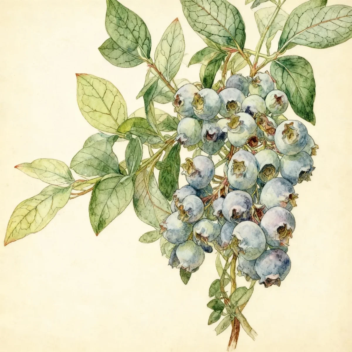 Highbush blueberry (Vaccinium 'Blueray')