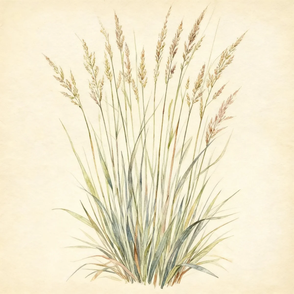 Little bluestem (Schizachyrium scoparium 'MinnblueA' BLUE HEAVEN)