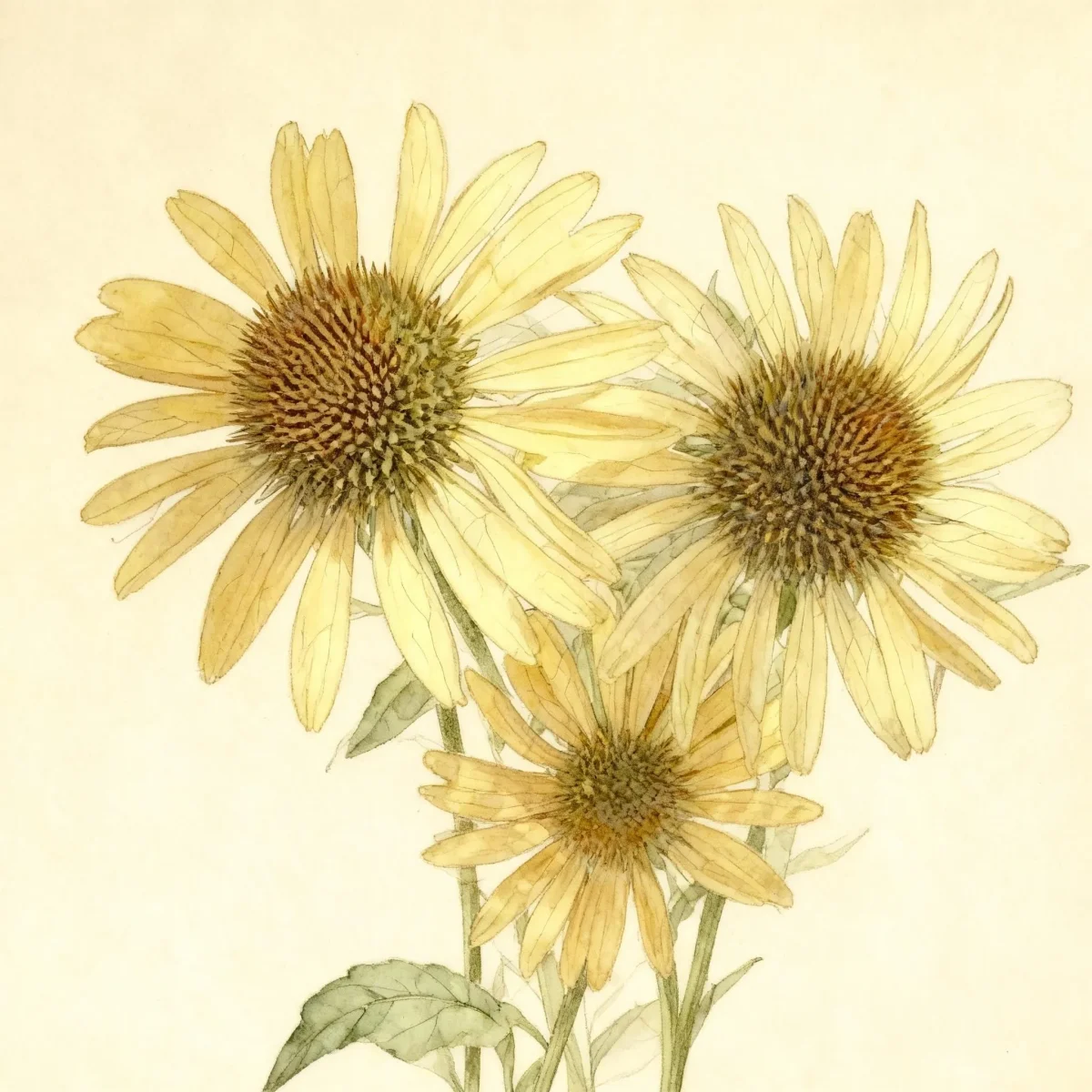 Coneflower (Echinacea 'Mac 'n' Cheese')