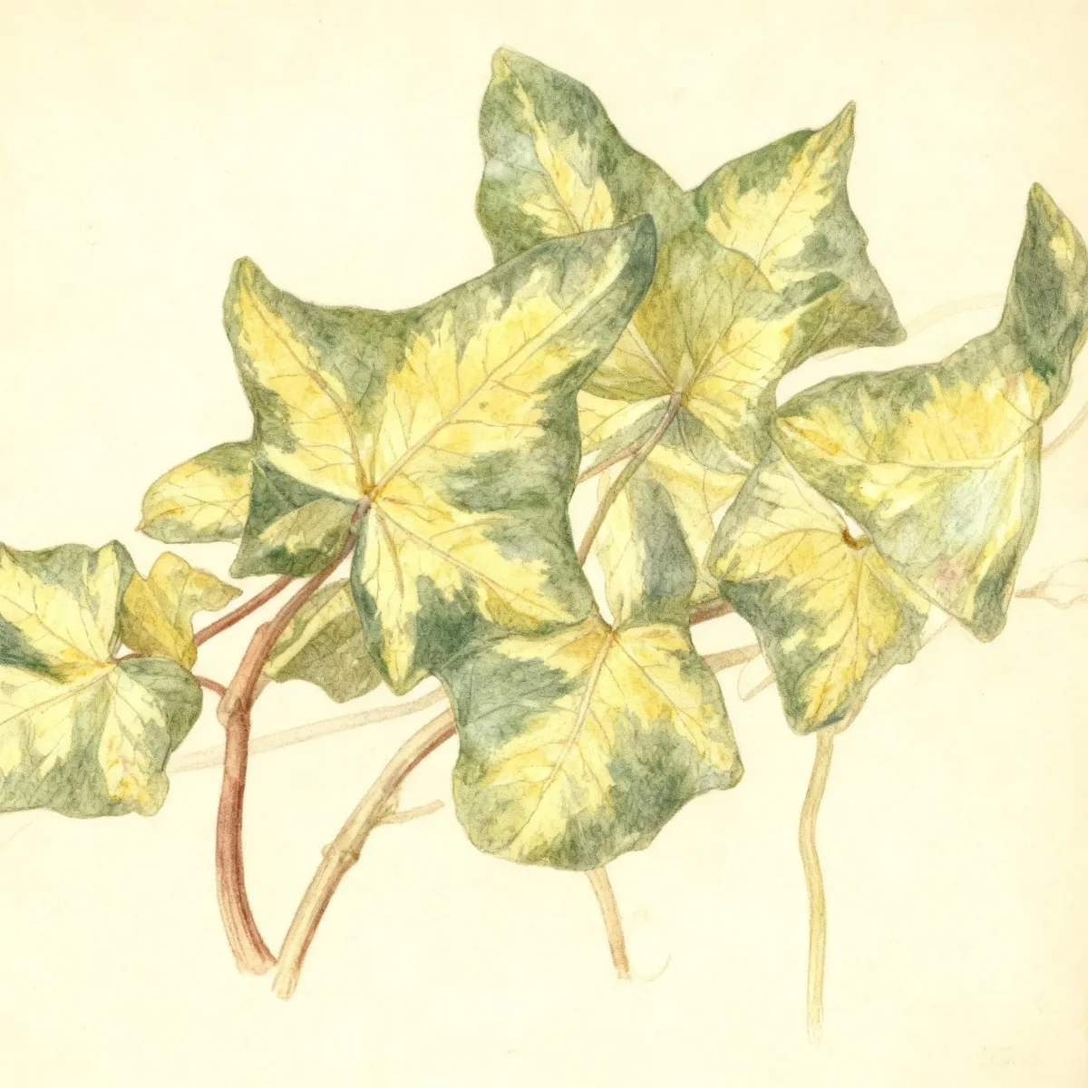 English ivy (Hedera helix 'Midas Touch')