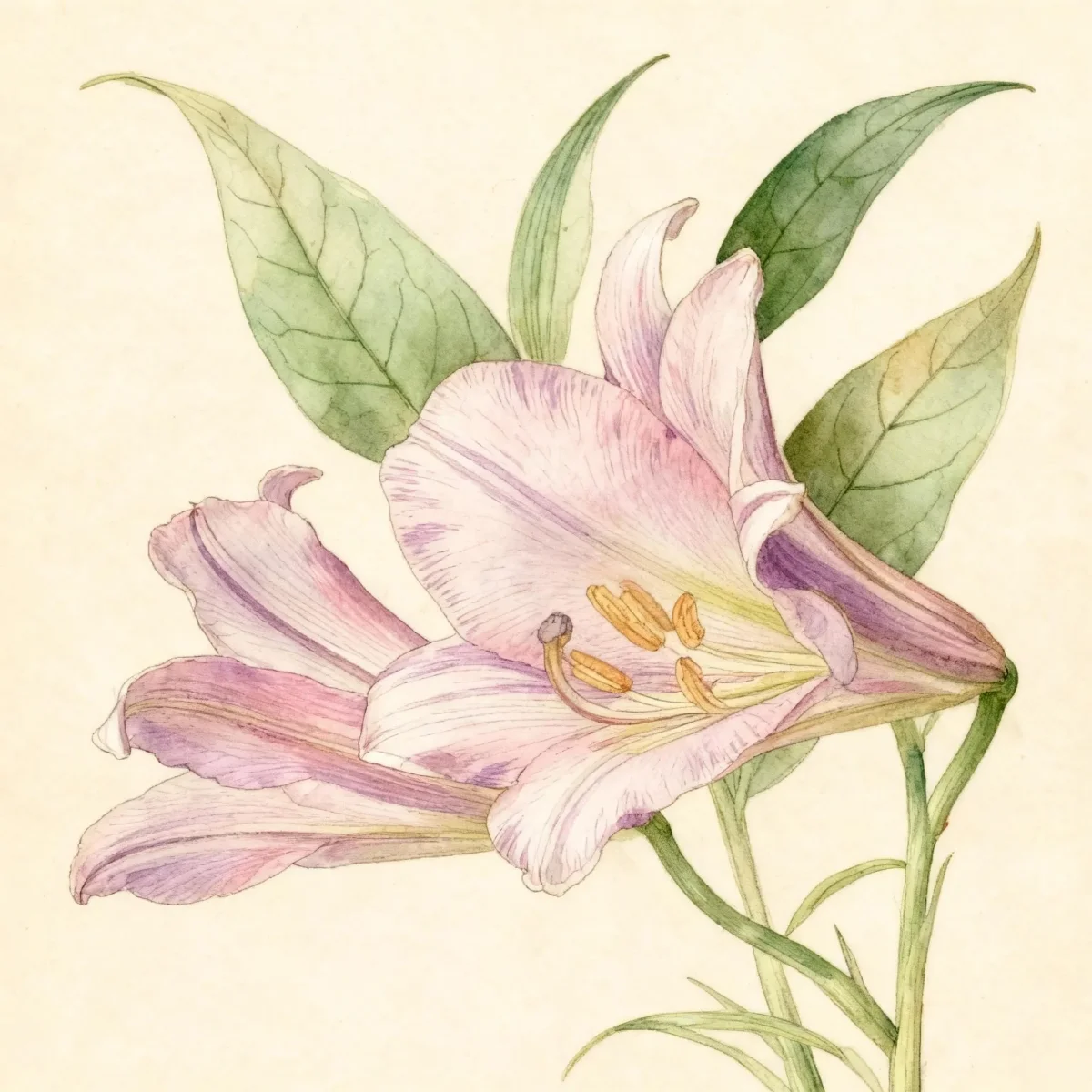 Trumpet lily (Lilium (Pink Perfection Group))