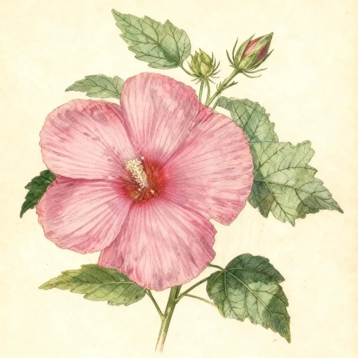 Common rose mallow