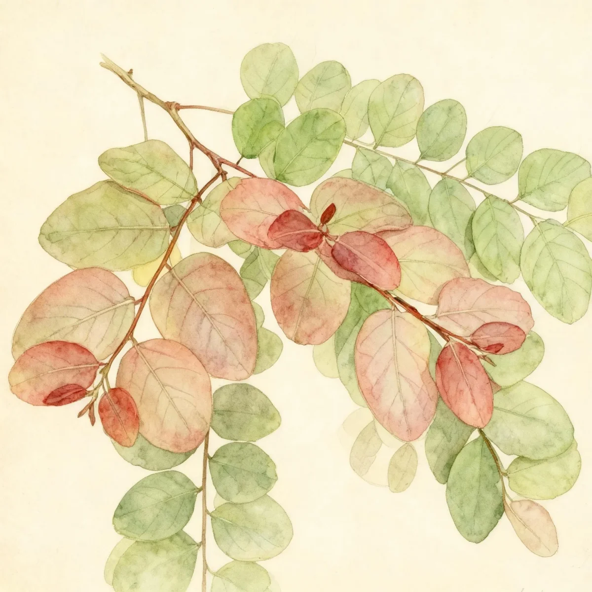  Breynia disticha 'Rosea Picta' (Breynia disticha 'Rosea Picta')