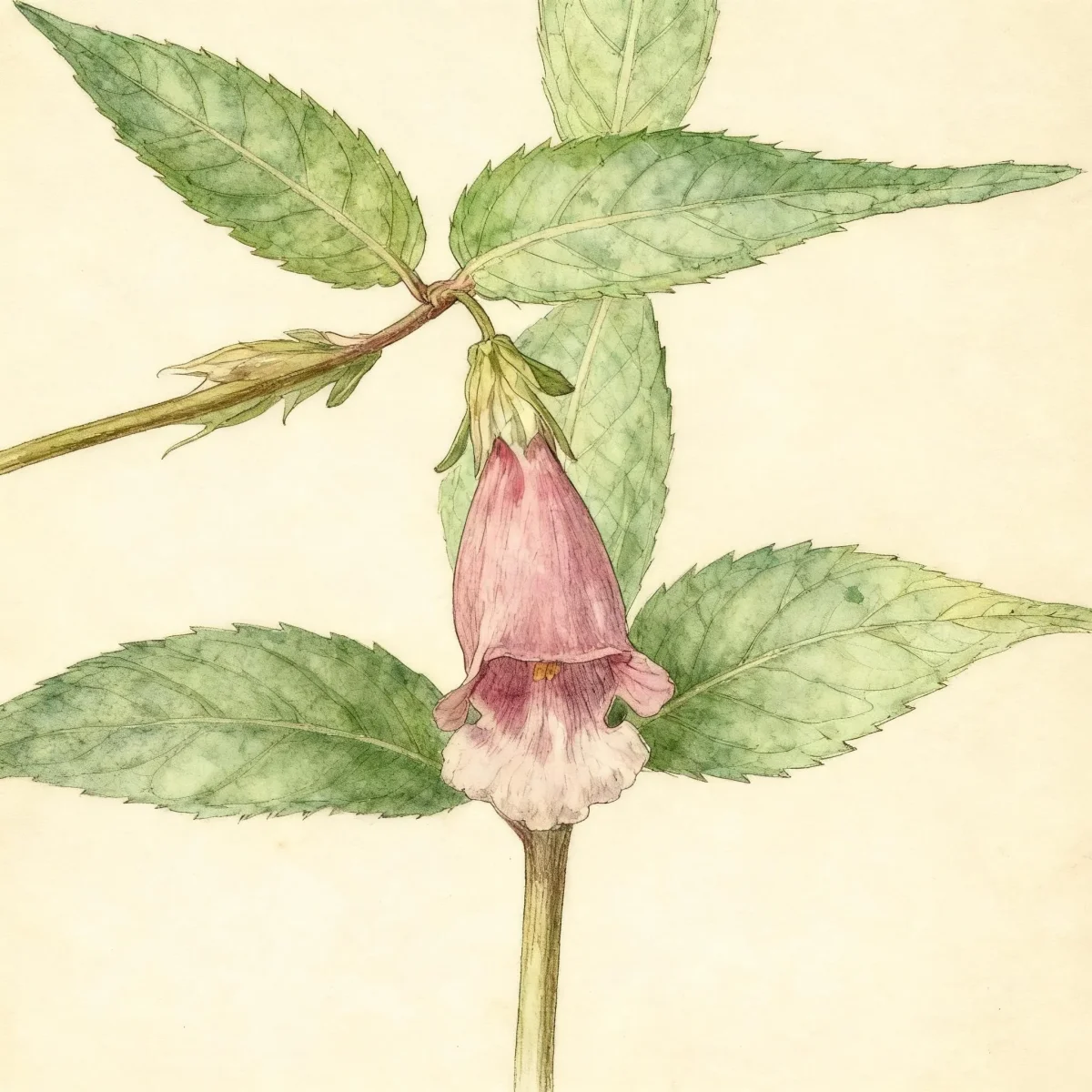 Japanese turtlehead (Chelonopsis yagiharana)