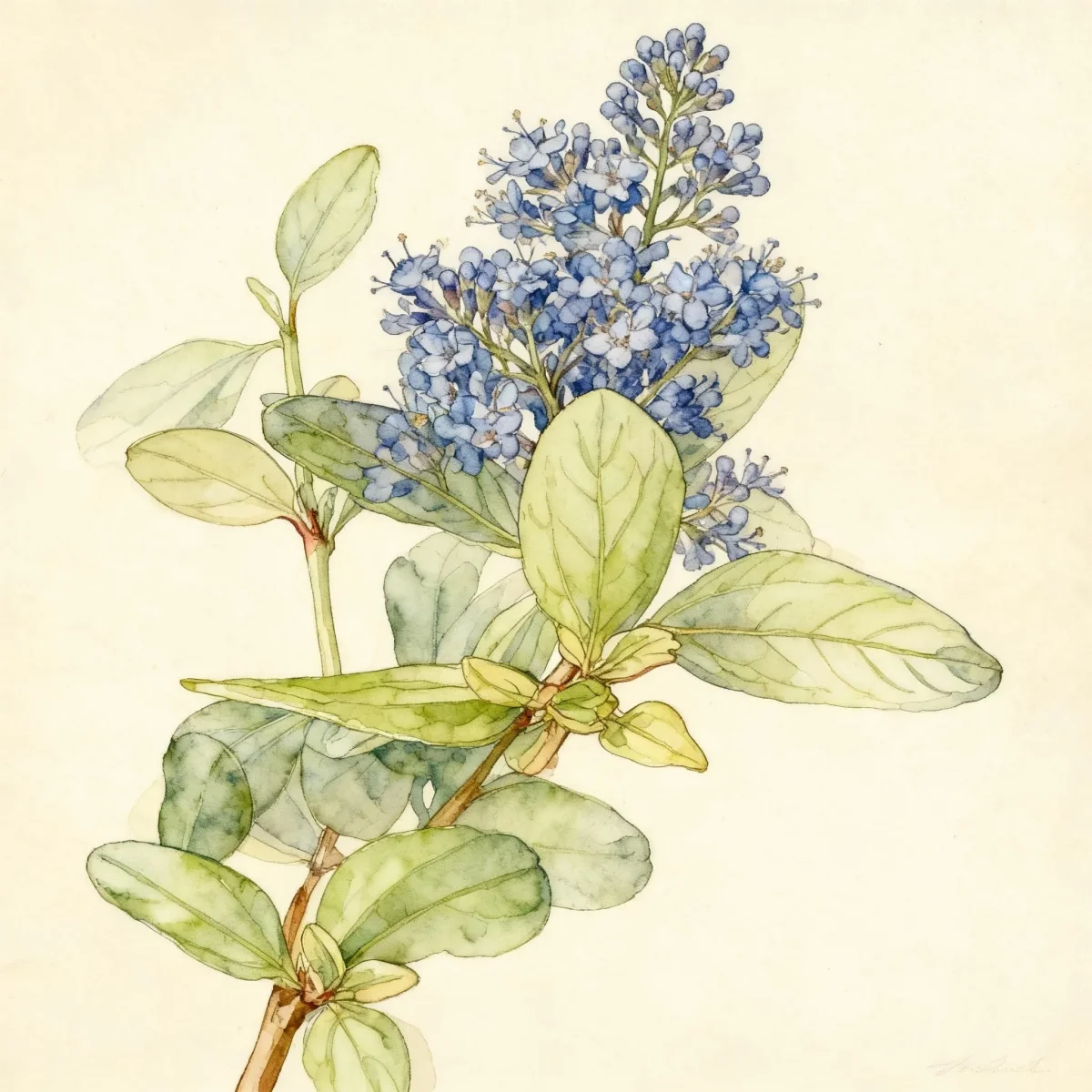 Blue mountain lilac
