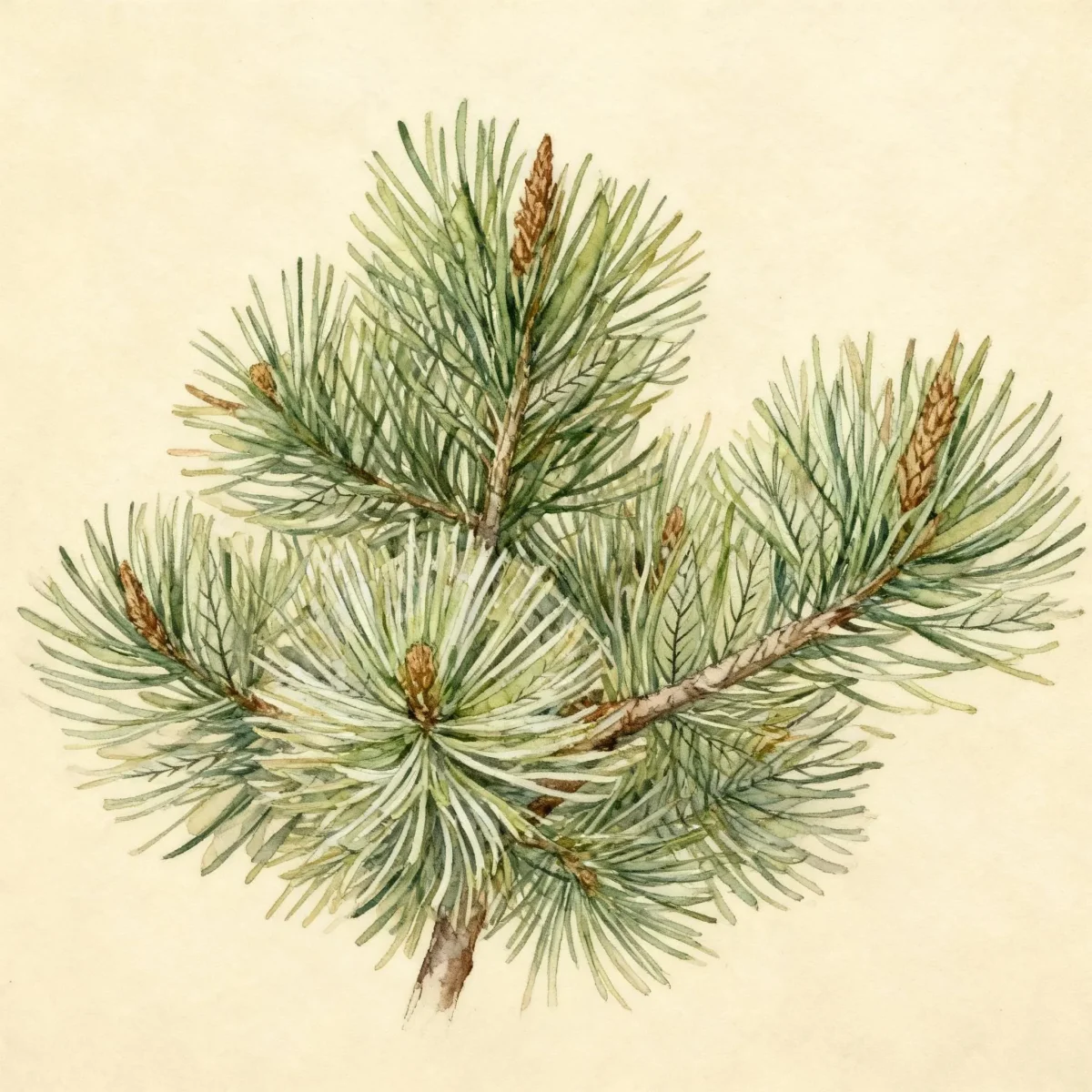Japanese white pine (Pinus parviflora 'Venus')