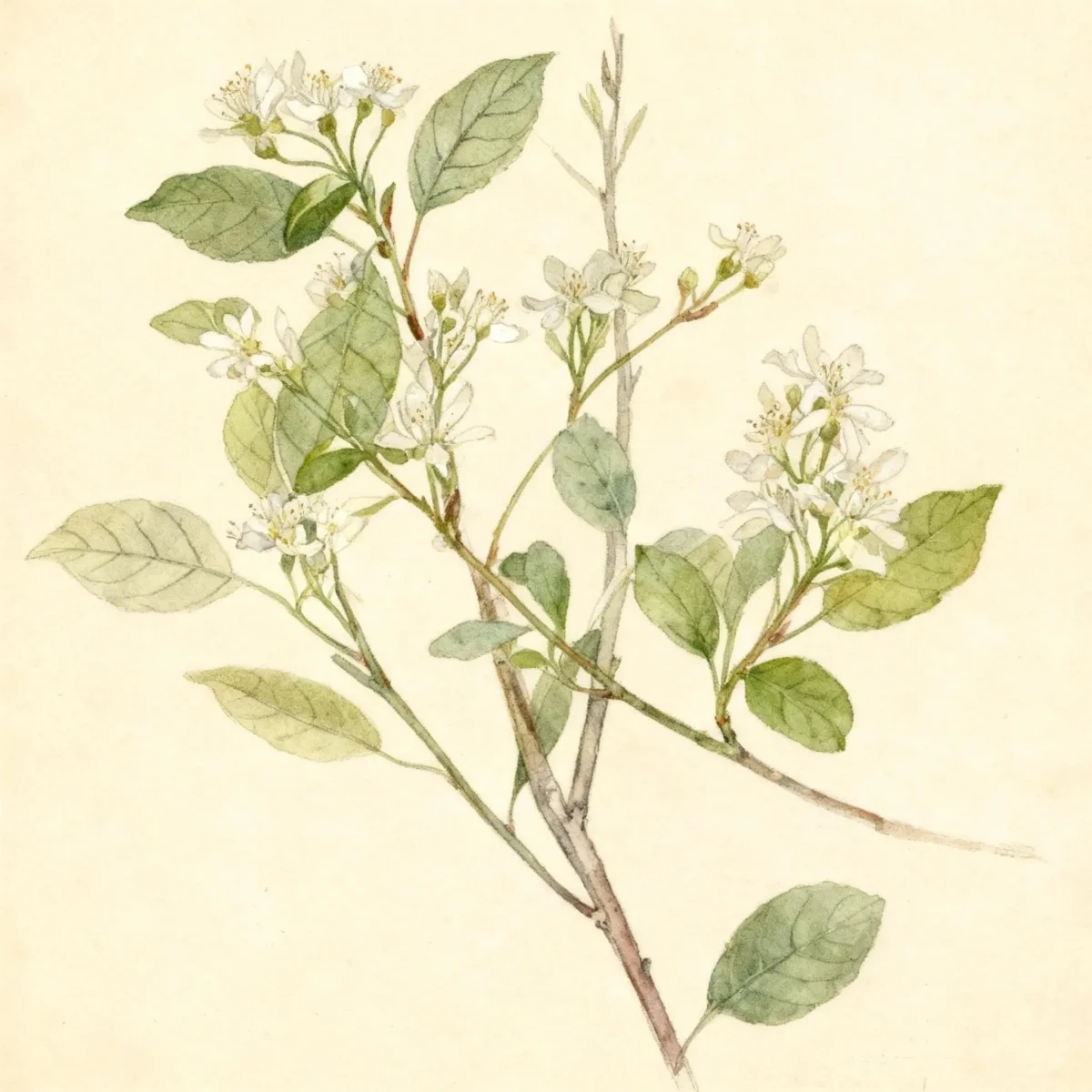 Juneberry (Amelanchier lamarckii)