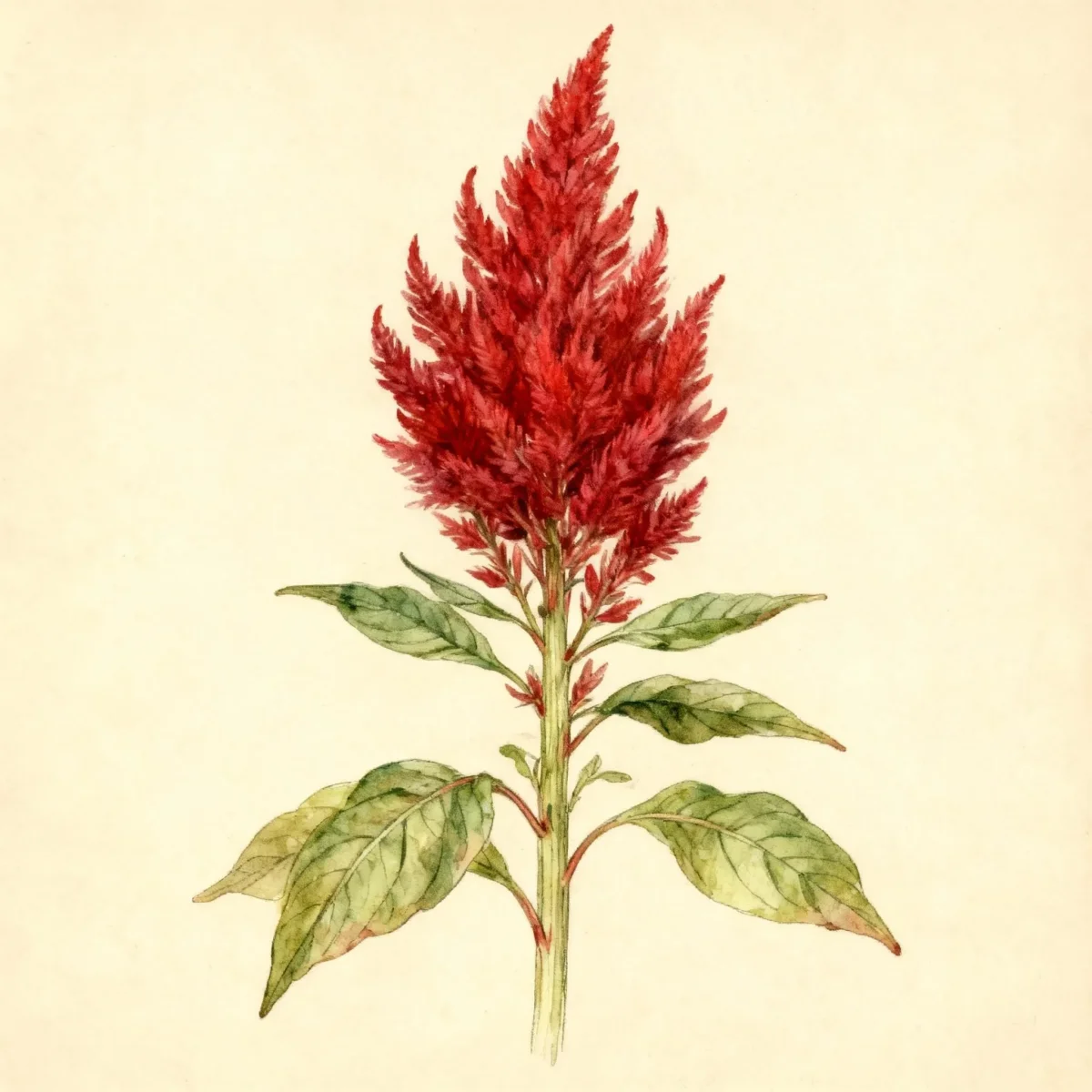 Feather celosia (Celosia argentea var. cristata (Plumosa Group))