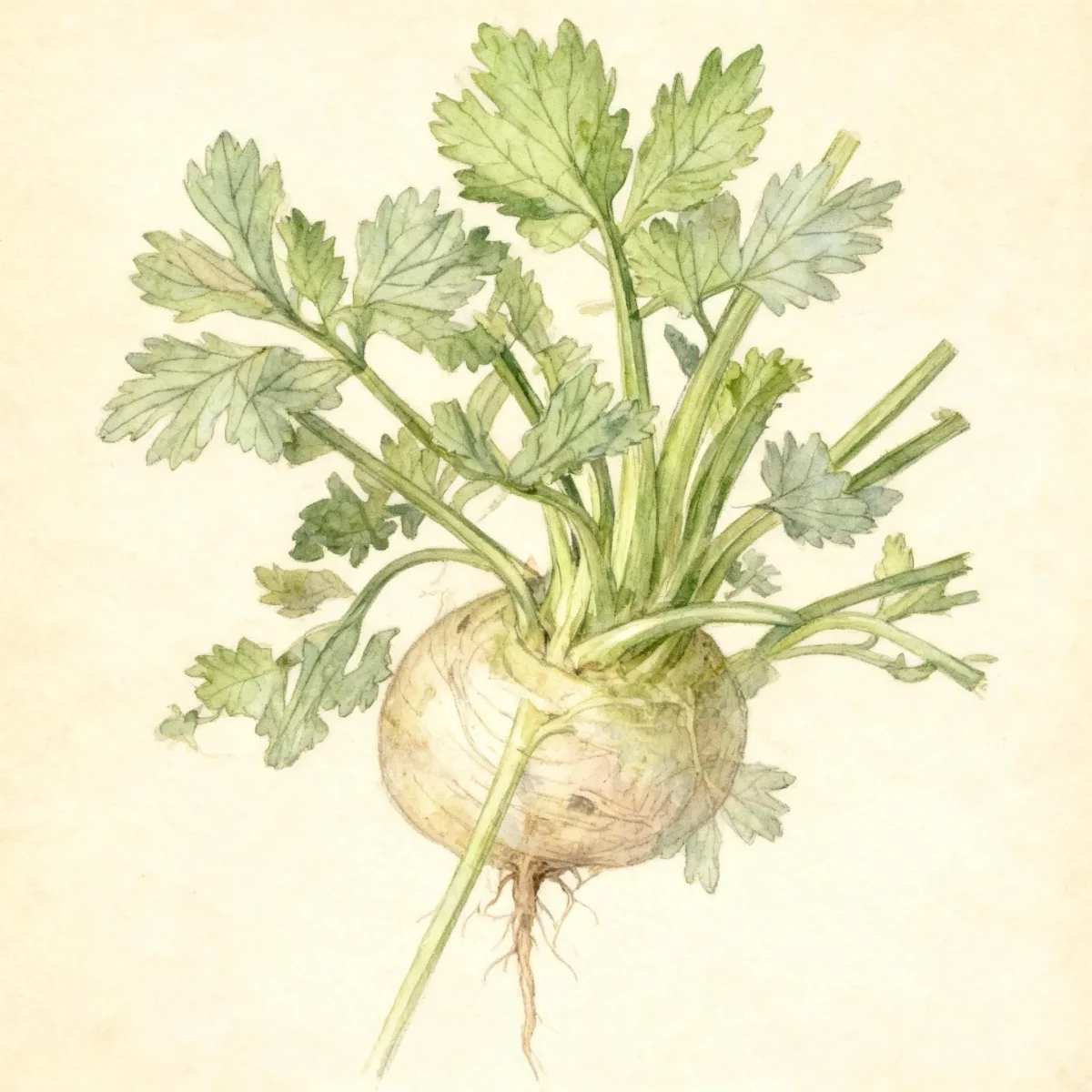 Celeriac (Apium graveolens var. rapaceum 'Diamant')