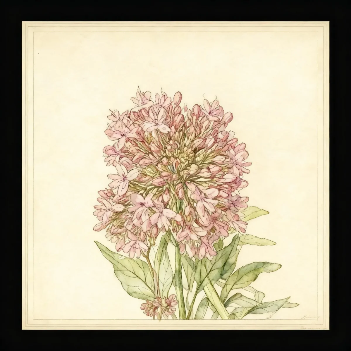 Red valerian (Centranthus ruber var. coccineus)