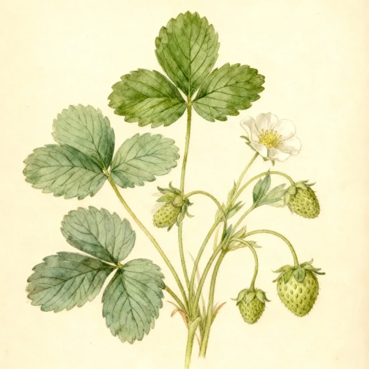Strawberry (Fragaria 'Earliglo')