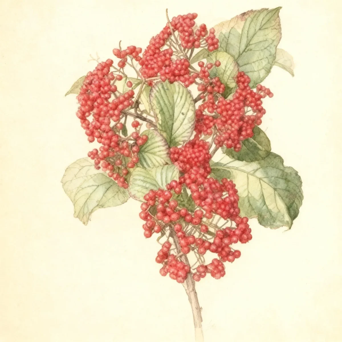 Linden viburnum (Viburnum dilatatum 'Henneke' CARDINAL CANDY)