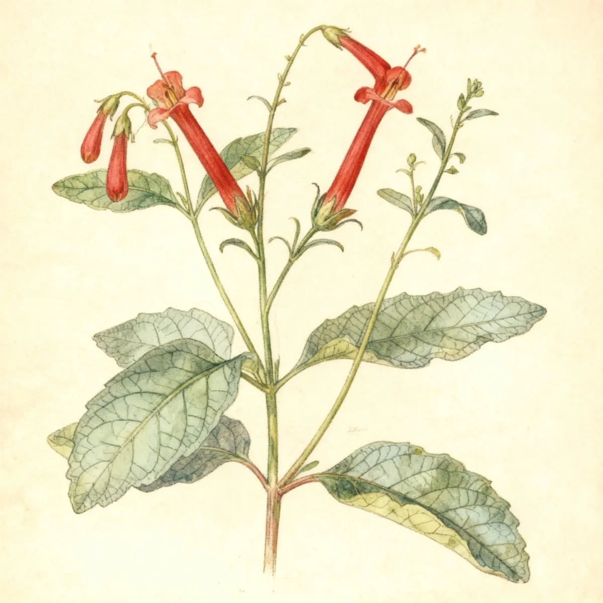 Cape fuchsia (Phygelius 'Blacher' CHERRY RIPE)