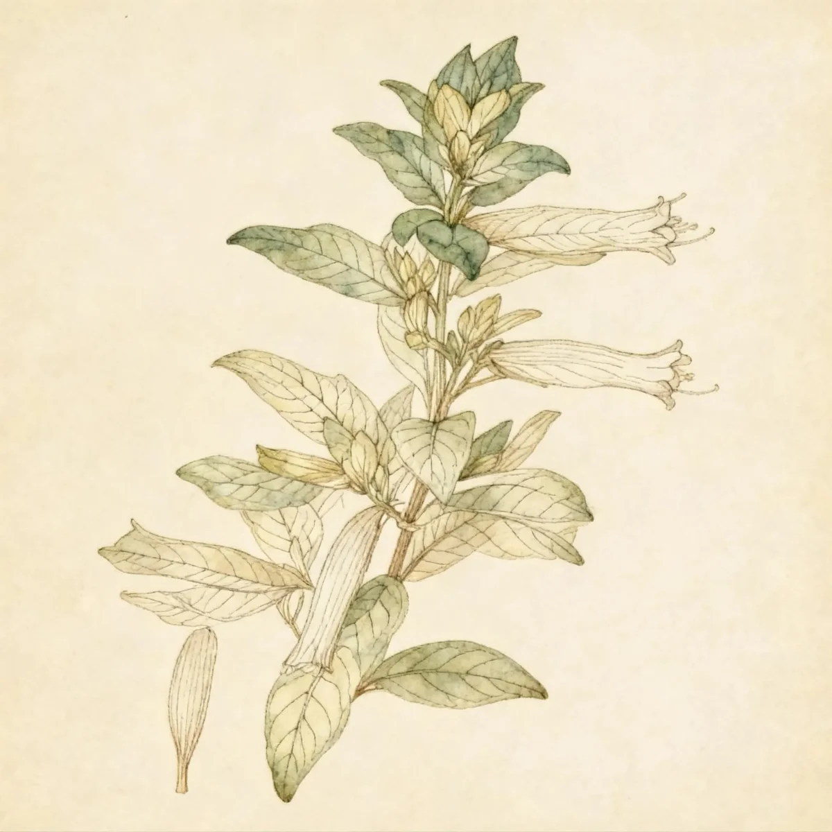 Cuphea (Cuphea 'David Verity')