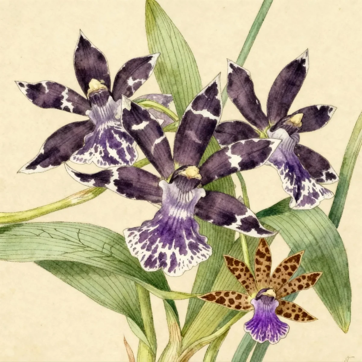 Orchid (Zygopetalum (group))