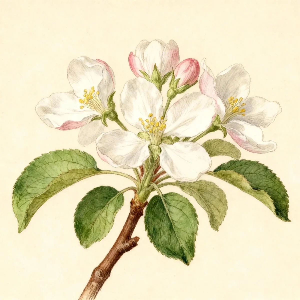 Dwarf apple (Malus pumila 'Lonacre' STARKSPUR ARKANSAS BLACK)