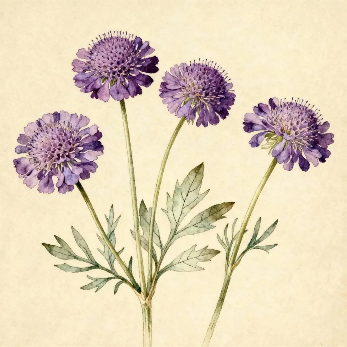 Pincushion flower