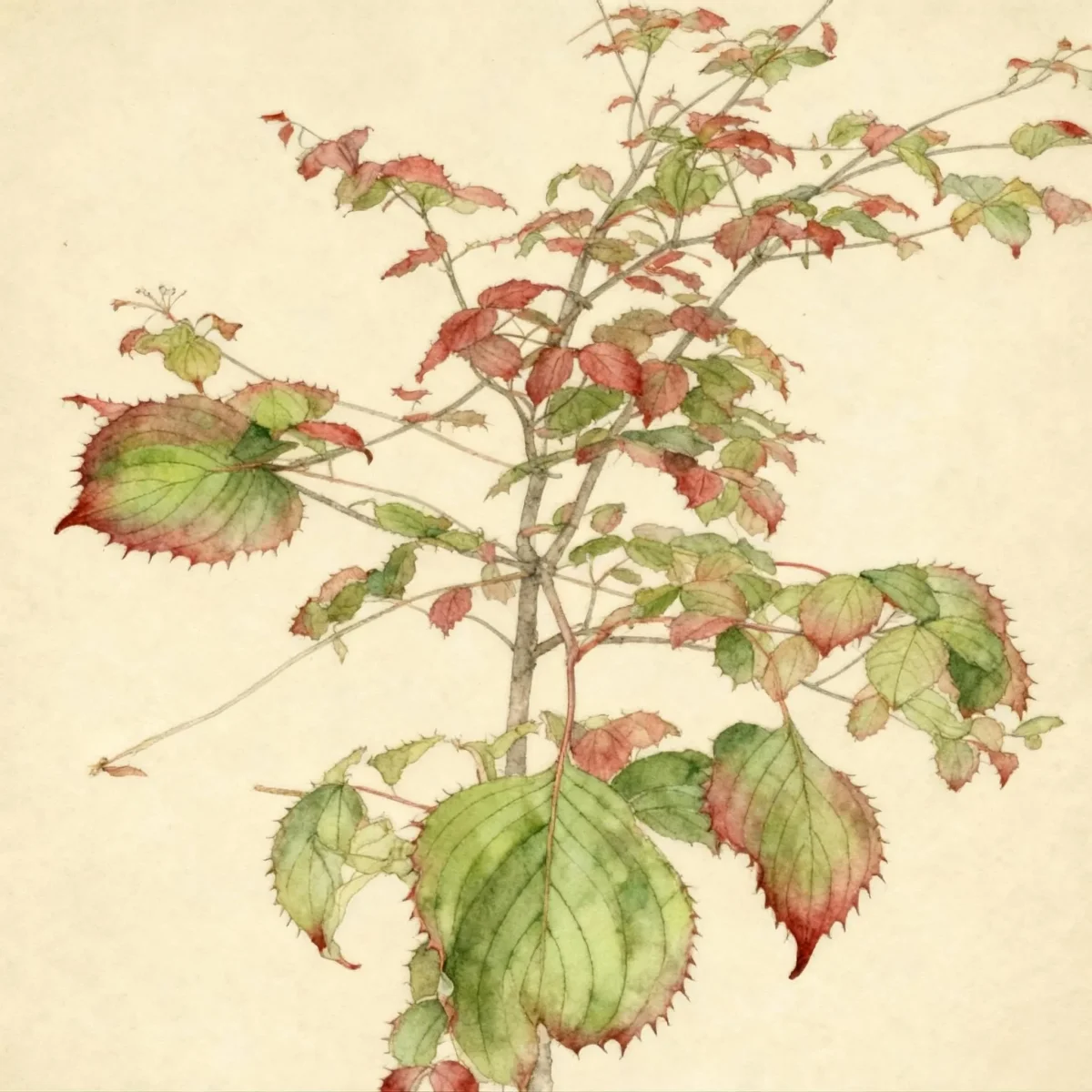 Kousa dogwood (Cornus kousa 'Weaver's Weeping')