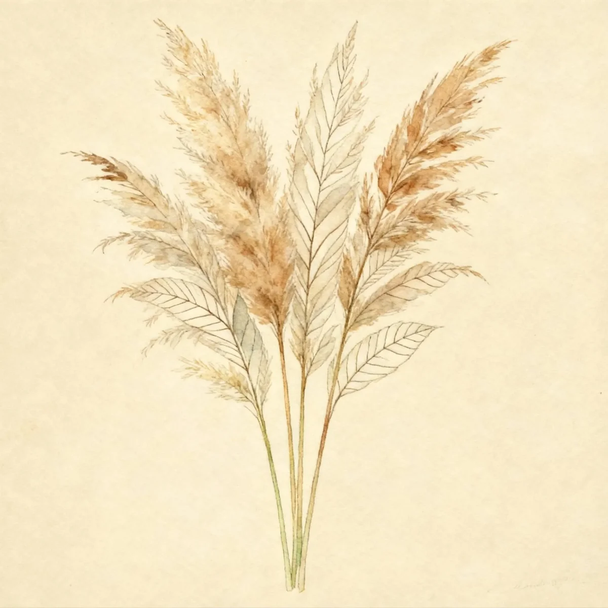 Pampas grass (Cortaderia selloana 'Pumila')