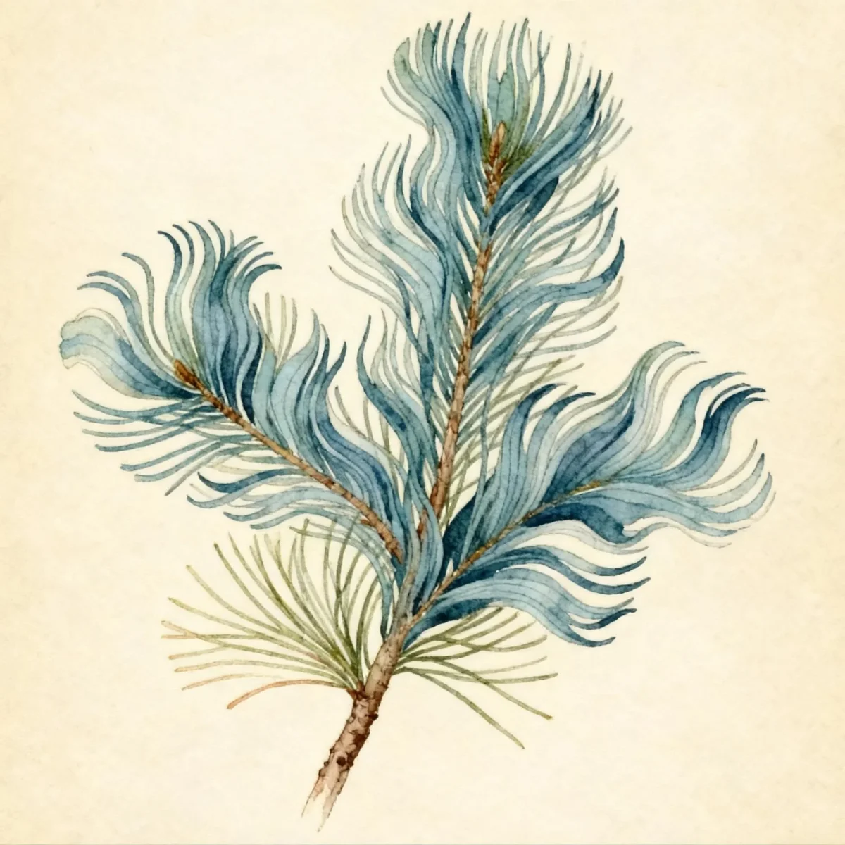 Japanese white pine (Pinus parviflora 'Blue Wave')