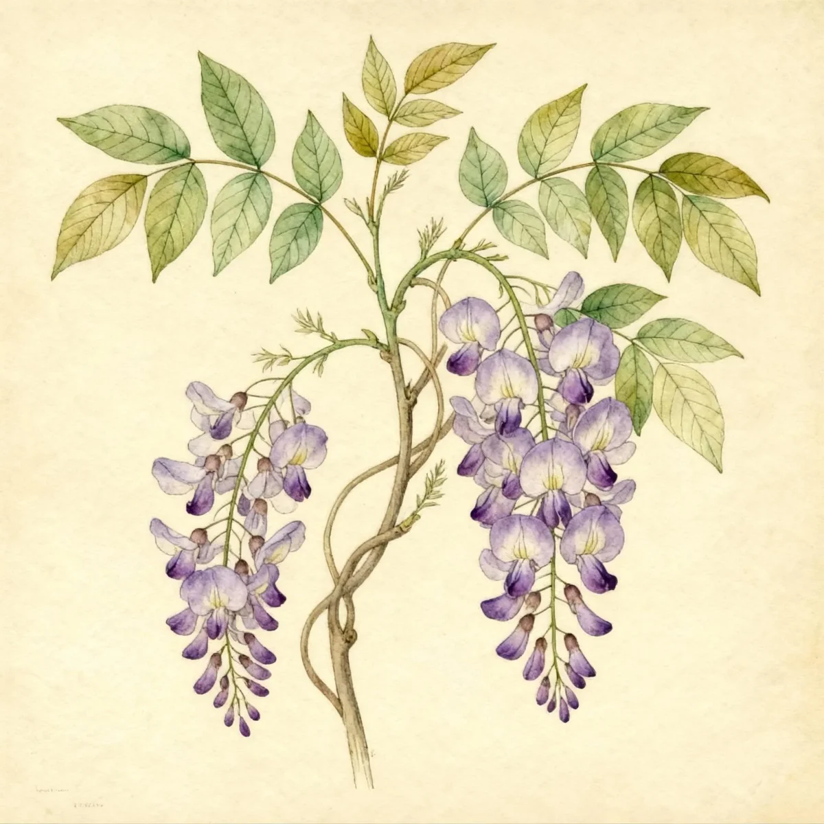 Chinese wisteria (Wisteria sinensis 'Prolific')
