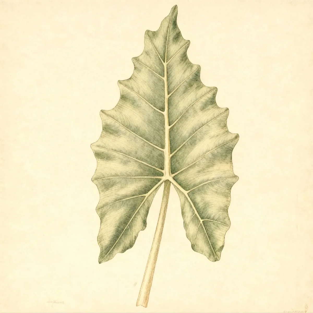 Elephant's ear (Alocasia 'Sarian')