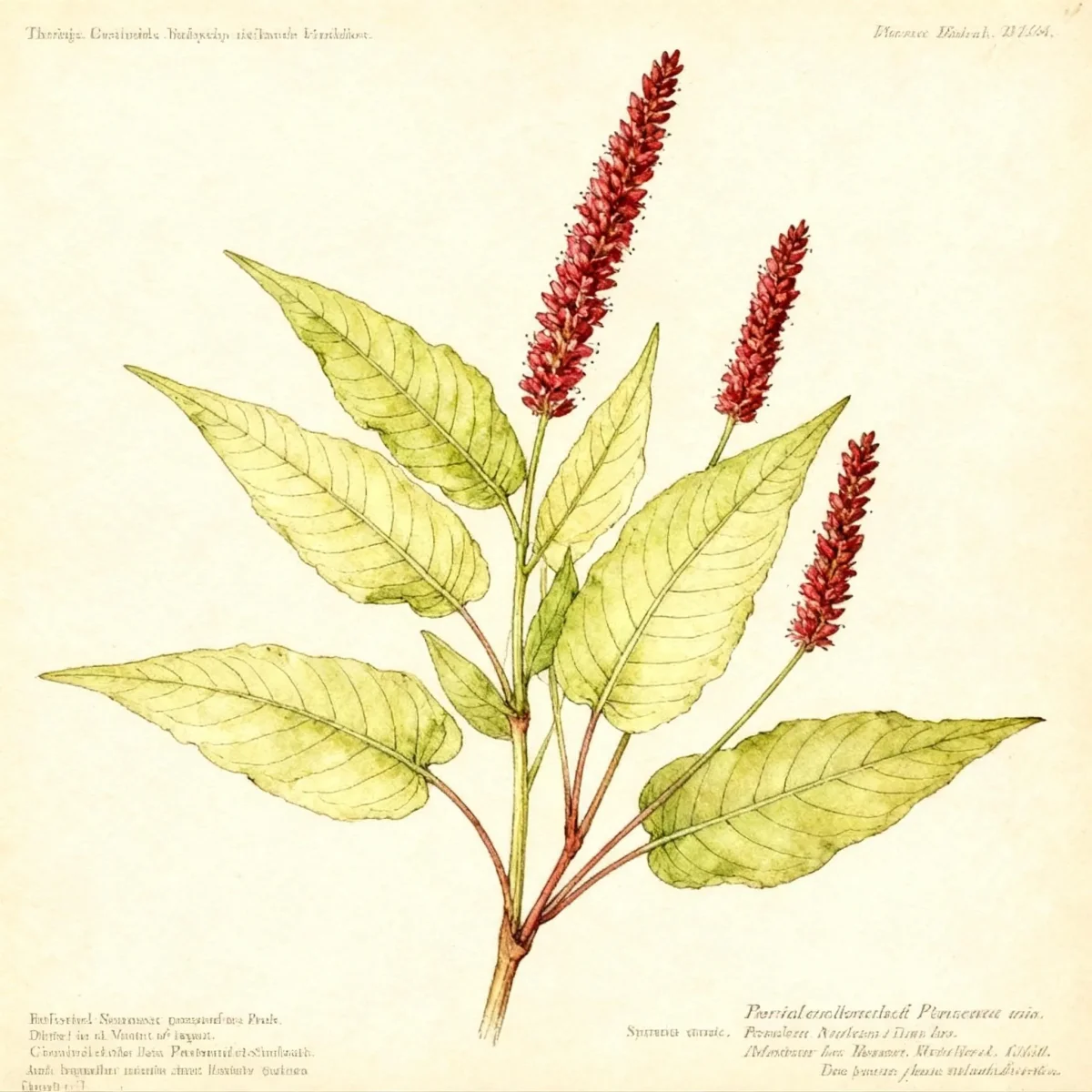 Mountain fleece (Persicaria amplexicaulis 'Golden Arrow')