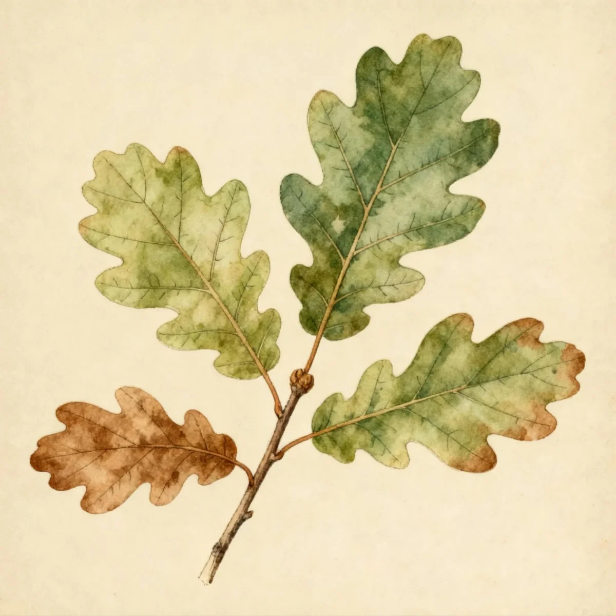 English oak (Quercus robur 'Concordia')