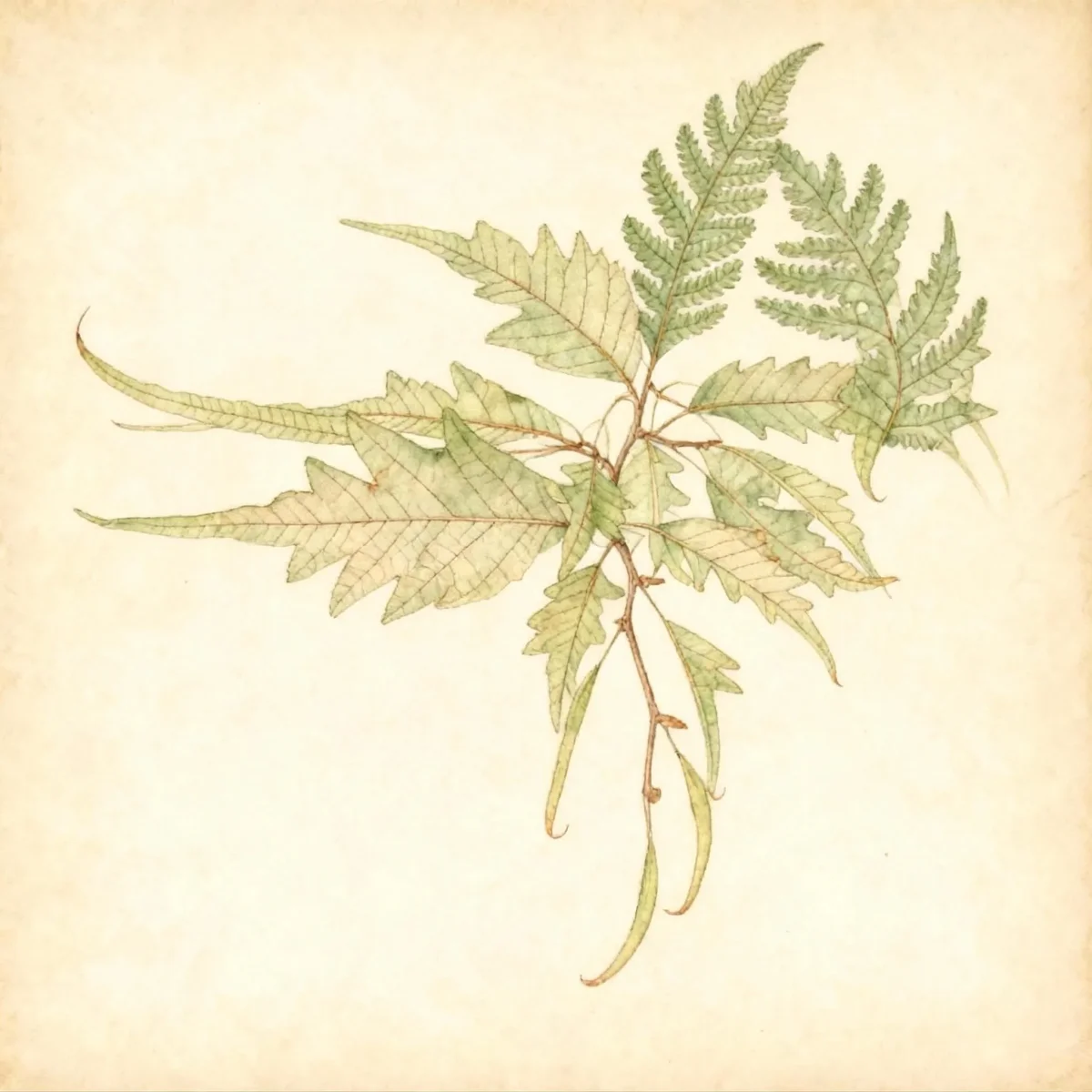 European beech (Fagus sylvatica var. heterophylla 'Aspleniifolia')