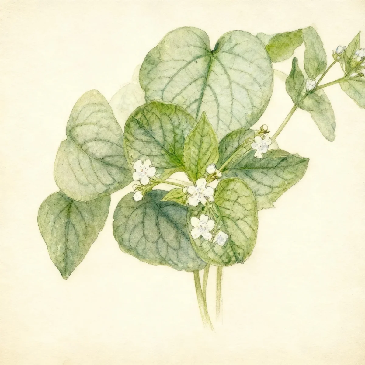 Siberian bugloss (Brunnera macrophylla 'Mr. Morse')