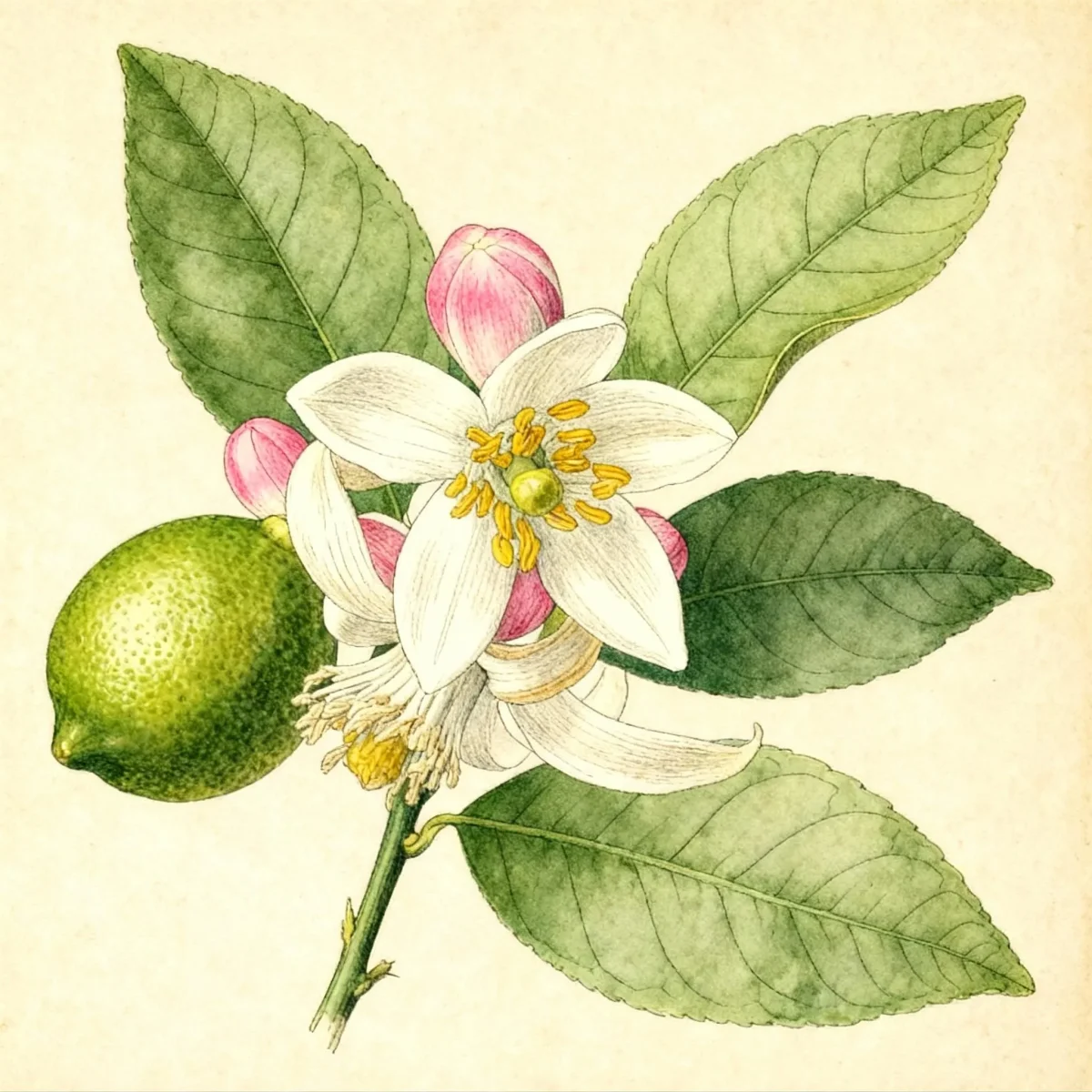 Meyer lemon (Citrus × meyeri)