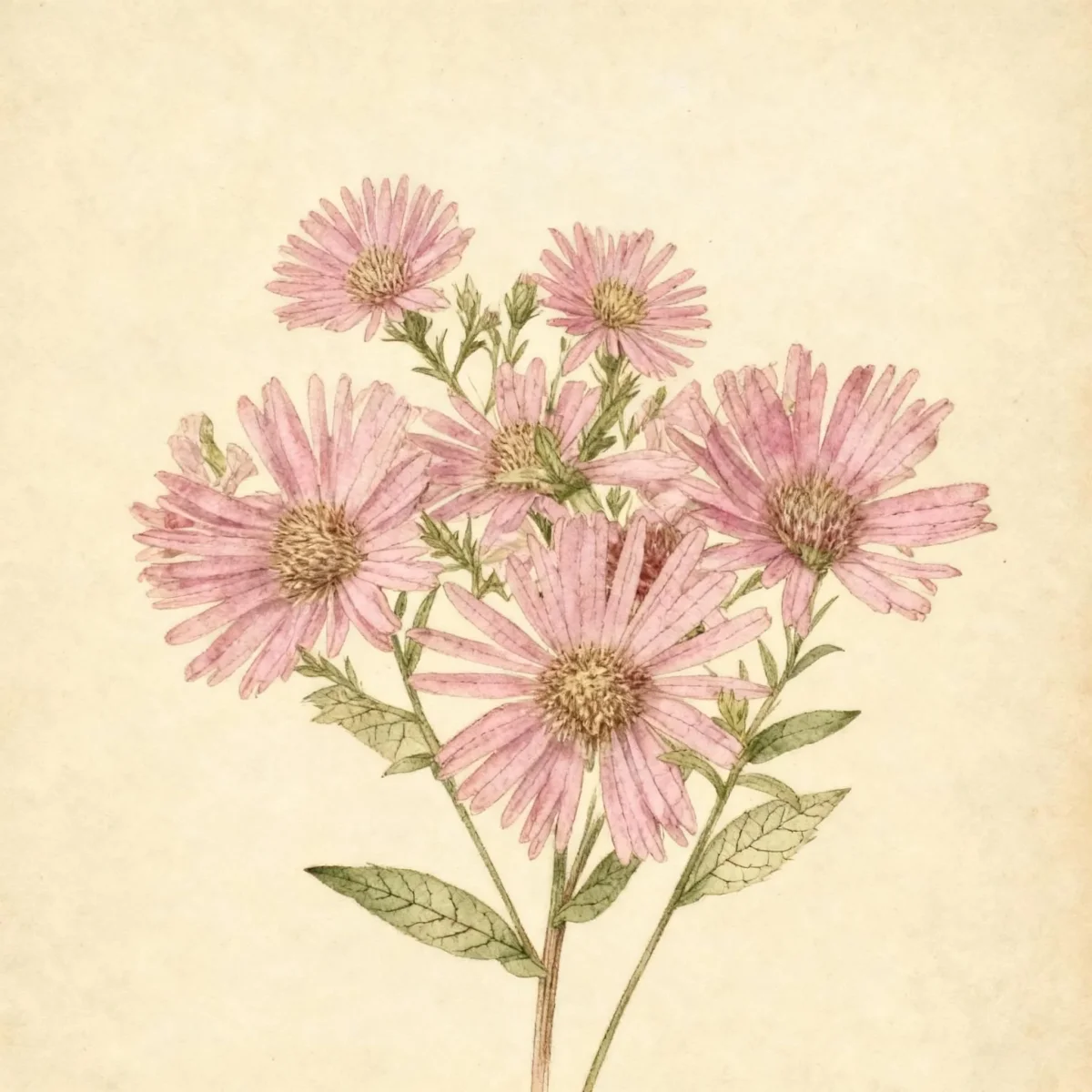 Michaelmas daisy (Symphyotrichum novi-belgii 'Peter Harrison')